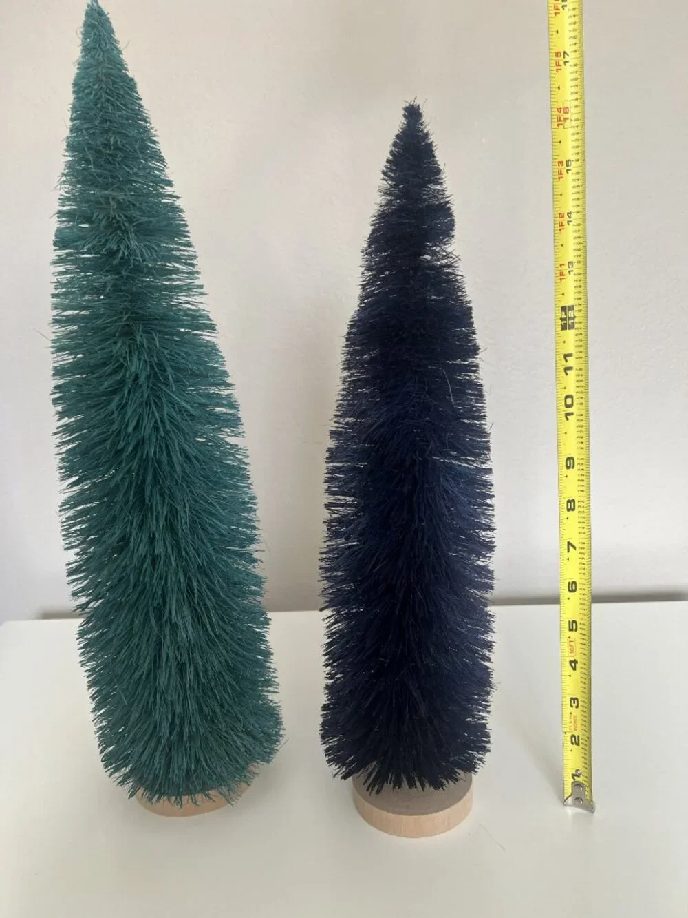 NWOT Pier 1 Holiday Bottle Brush Trees (Set of 2)